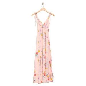 Love Ady Tie Shoulder Maxi Dress